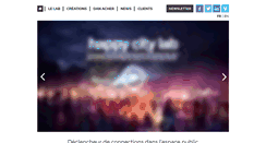 Desktop Screenshot of happycitylab.com